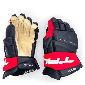 True Catalyst 9X - Gant NHL Pro Stock d'occasion - Jamieson Rees (noir/rouge)